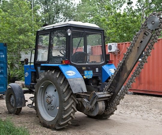 Траншеекопатель в аренду в Дагомысе и  Краснодарском крае